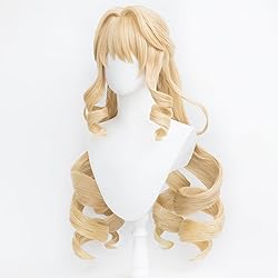 maysuwell Cosplay Wig for Anime Wigs Short Blonde