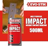 Evo-Stik Impact Adhesive 500ml Tin - High Strength Multipurpose Bond view 2