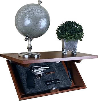 Covert Gabinetes Hg 21 Pistola Armario De Pared Estante De