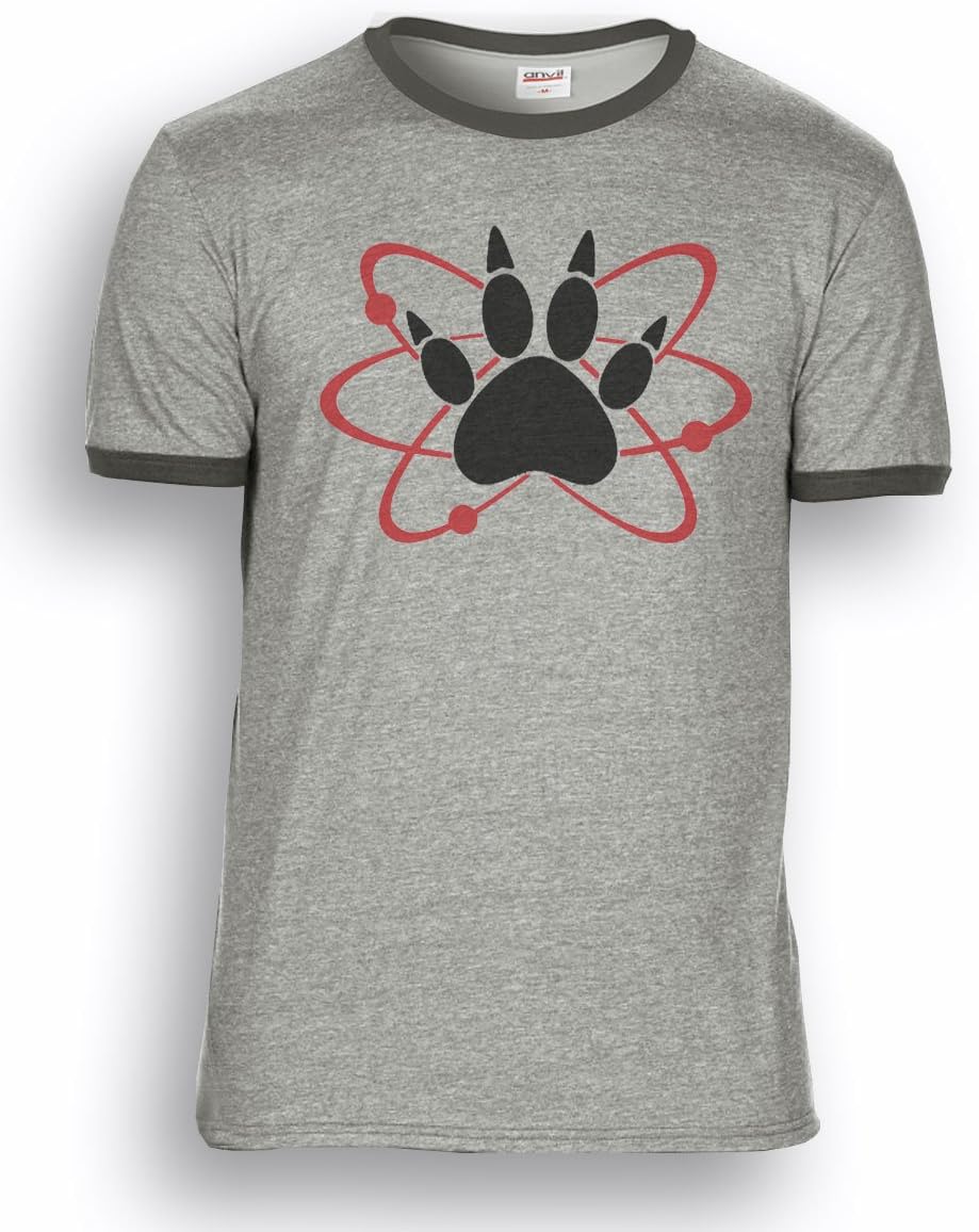 Mens Atomic Paw t-Shirt from The Walking Dead Carl Grimes New S-XXL