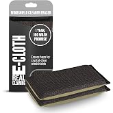 E-Cloth Car Windshield Haze Eraser Sponge, Anti Fog Sponge - 2 Pack | Interior Windshield &amp; Car Window Cleaner Tool, Keeps Mirrors Clean, No Sprays Needed, Cleaning Supplies, Streak Free Finish