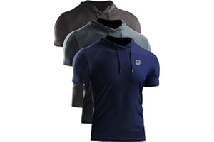 NELEUS Men's Dry Fit Performance Athletic Shirt with Hoods