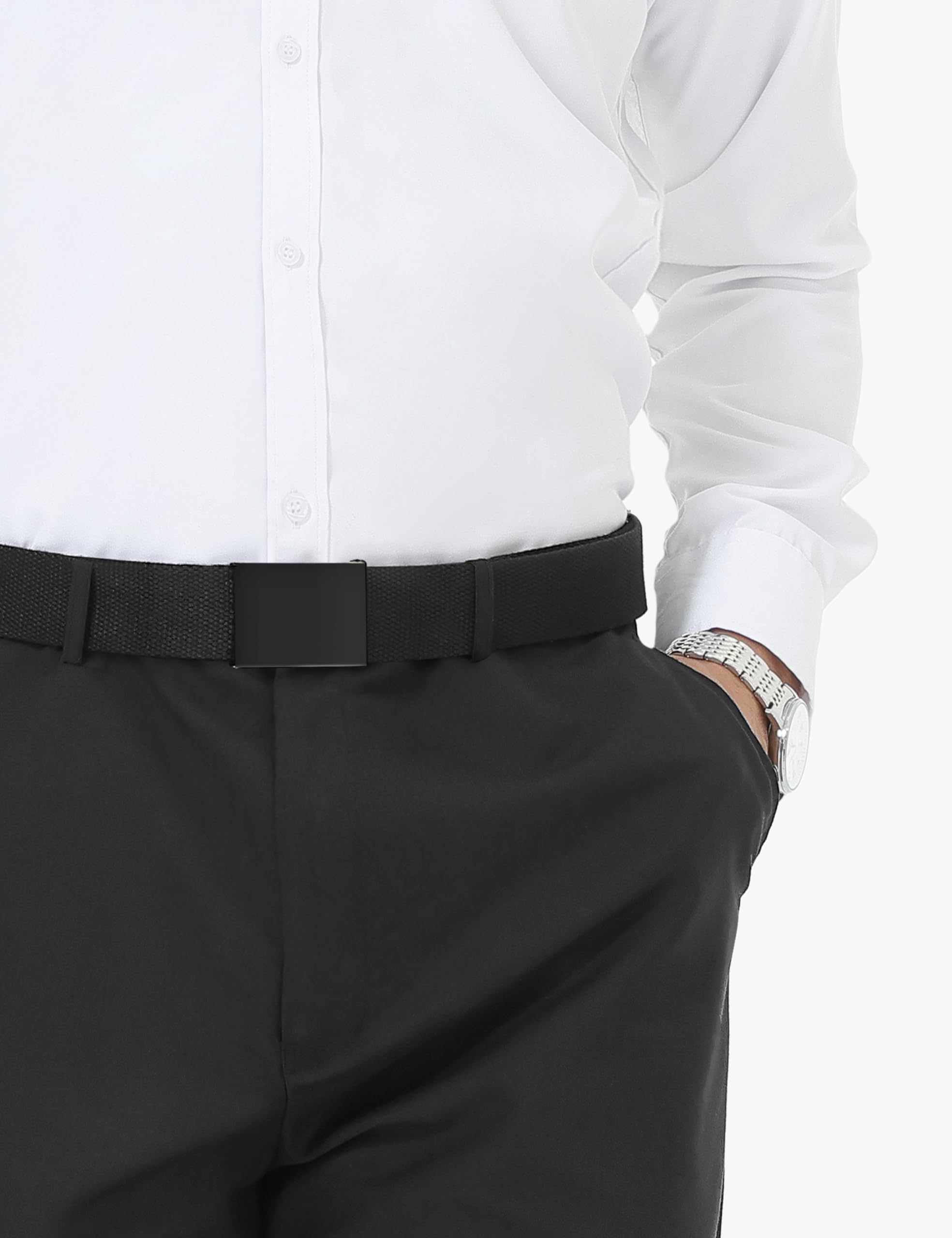 nylon golf belts for men