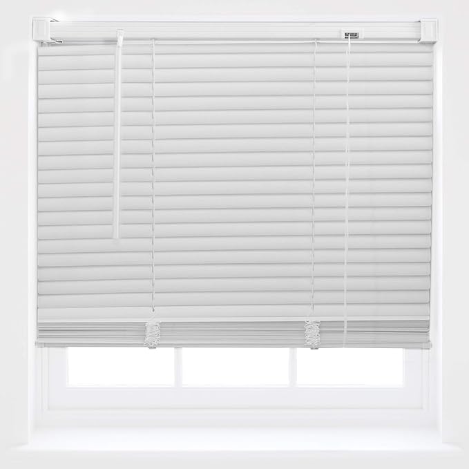 FURNISHED PVC Window Blinds Trimmable Home Office Blind New