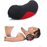 Bespilow Cervical Neck Pillow for Pain Relief, Dual-Layer Memory Foam Orthopedic Contour Pillow for Office,Travel, Ergonomic Neck Support for Back Sleepers,Cooling Breathable Case (US Design Patented)
