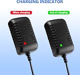 Xahpower 12V Charger for Ride On Toys 12V Battery Charger 1A 2.1x5.5mm view 5