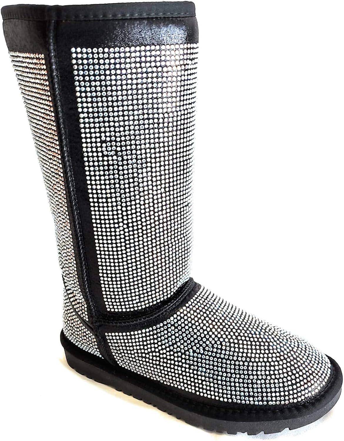 rhinestone snow boots