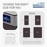 Single Mattress 190x90x16.5 cm Hypoallergenic Cooling Open Coil view 2