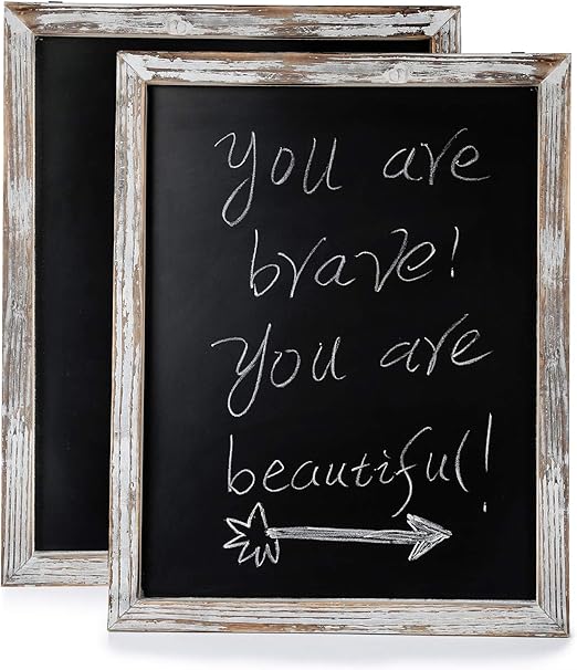 Amazon Com Chalkboard Chalkboard Sign Vintage Framed Chalkboard