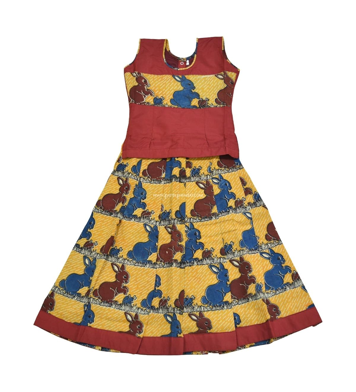 kalamkari dress for baby