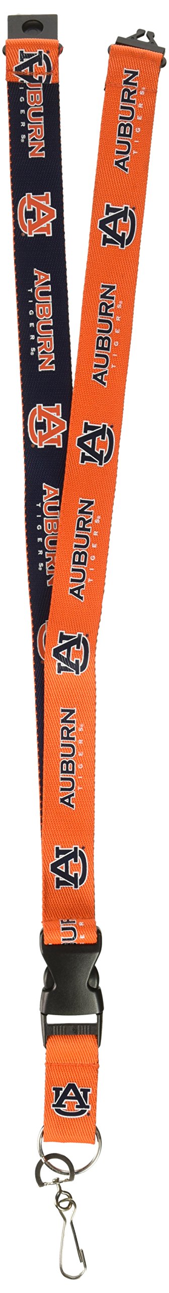Pro Specialties Group unisex NCAA Auburn Tigers Two-Tone Lanyard, Orange/Blue, One Size Credit Card Holder, Orange/Blue, One Size US
