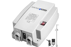 VEVOR Bottled Water Dispenser Pump System, 5 Gallon Dispensing System, Automatic Electric Water Dispenser, Single Inlet Water Jug Pump, Compatible Use with Coffee/Tea Machine, Refrigerator, Ice Maker