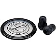 3M Littmann Master Classic 40022 kit de piezas de repuesto de estetoscopio, negro, talla única , Negro, 1