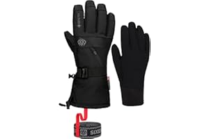 686 Gore-TEX Smarty 3-in-1 Gauntlet Glove - Fabric Shell with Removable Wool Blend Liner - Water & Weather Resistant