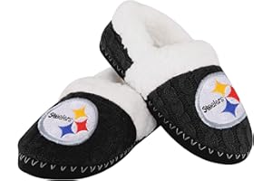FOCO Womens NFL Team Color Moccasin Slippers