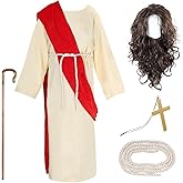 Hlimior Jesus Costume Adult Men Biblical Religious