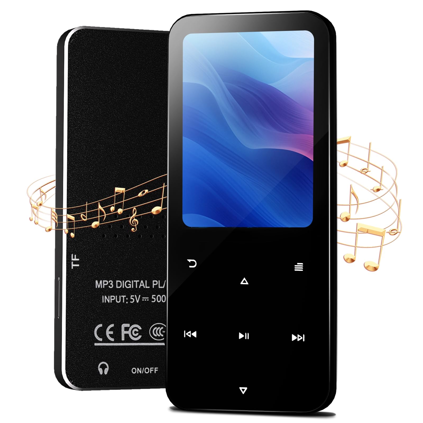 Photo 1 of 144GB MP3 Player, Bluetooth 5.2 Music Player, HiFi Sound Digital Music,