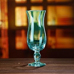 Cheardia 6 Pack Hurricane Glass, 14 oz Pina Colada