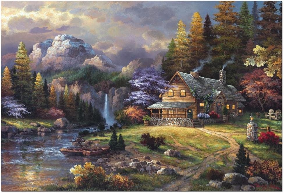 Mountain Hideaway- 4,000 Piece Puzzle