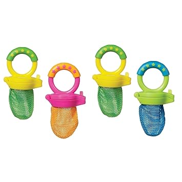 Amazon Com Munchkin 4 Pack Fresh Food Feeder Colors May Vary 2