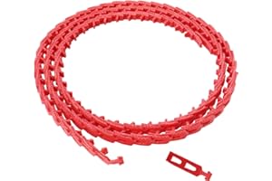 POWEKA 5FT Power Twist V Belt 3/8-inch x 5 Feet Z Type, Industrial Rubber Adjustable Link Drive V-Belts for Lathes, Drill Press, Table Saws, Tractor Starter,3L Profile, 3/8" Width, 60" Length