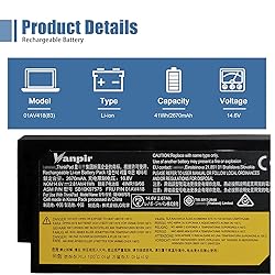 VANPIR 83 01AV418 SB10K97575 Laptop Battery