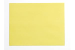 School Smart Plain Newsprint Arithmetic Paper - 8 1/2 x 11 inches - Pack of 500 - Canary