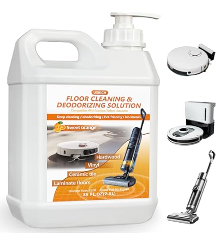 Amazon.com: Yeedi Cleaning Solution (1L)*2 Compatible with S20/S16