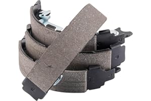 AM AUTOPARTS Rear Parking Brake Shoe Set Compatible with 2010-2015 Hyundai Tucson 2011-2016 Kia Sportage