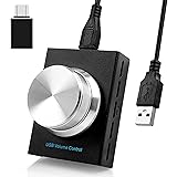 ANLINKSHINE USB Volume Control Knob, with Rotate