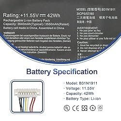 B31N1911 C31N1911 Battery for ASUS VivoBook Flip