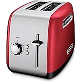 KitchenAid 2 Slice Manual Lift Toaster - KMT2115ER, Empire Red