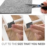X-Protector Felt Furniture Pads 8 pcs 15x11 cm Grey Heavy Duty view 4