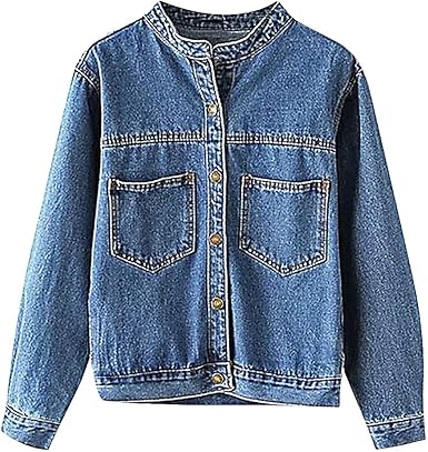 denim jacket collar up