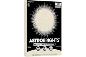 Neenah Astroparche Specialty Cardstock, 8.5 X 11 Inches, Natural, 100 Count (2742)