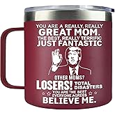 Likeny Mothers Day Mom Gifts from Daughter Son - 14 OZ Funny Coffee Mug - Christmas Stocking Stuffers Birthday Retirement Valentines Day Gifts for Mom Women Grandma Stepmom Girlfriend Wife