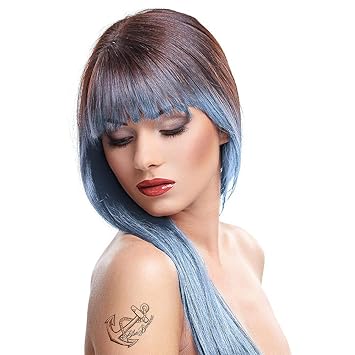 Amazon Com Splat Hair Chalk Instant Vibrant Color Silver Moon Beauty
