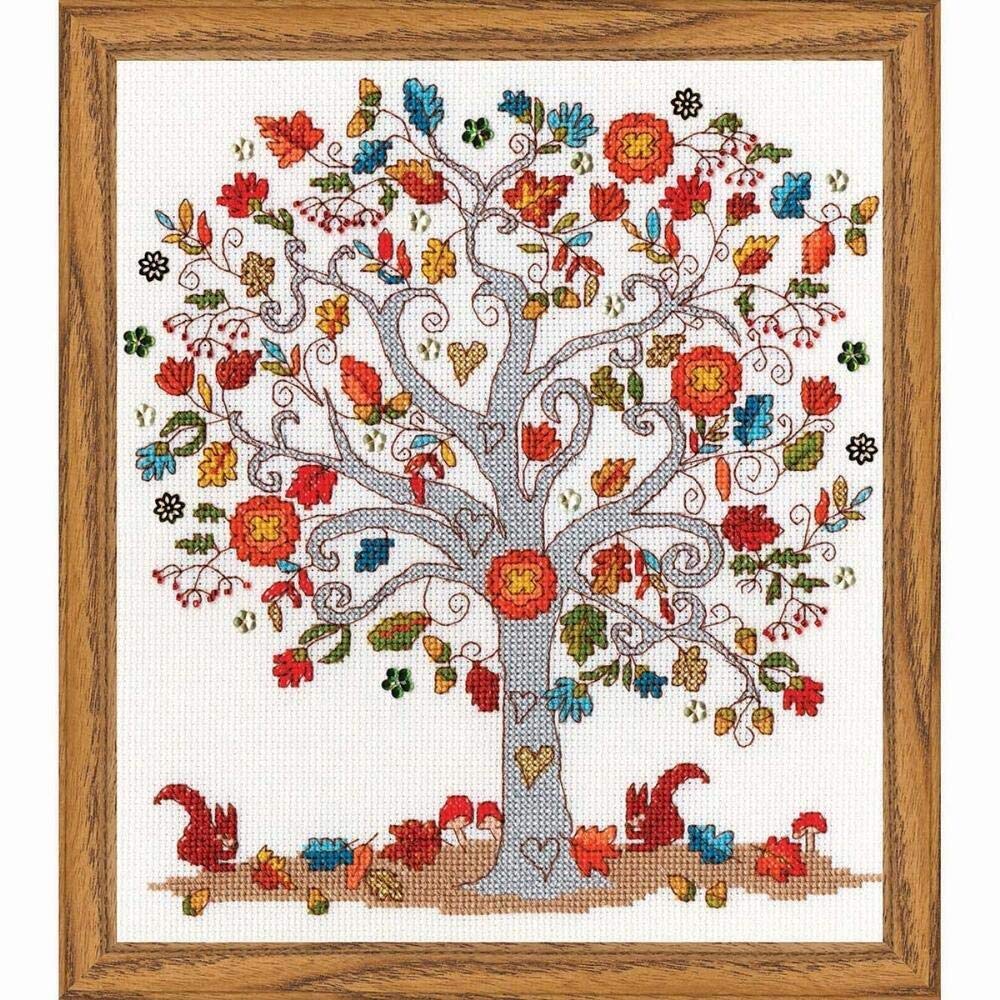 Bothy Threads Autumn Counted Cross Stitch Kit