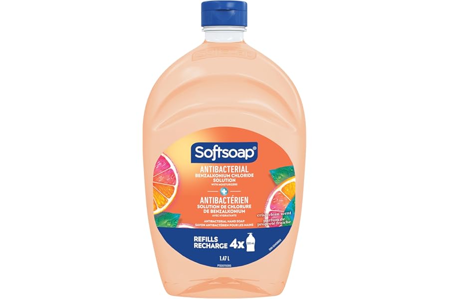 Softsoap Antibacterial Refill 50oz Crisp Clean Scent