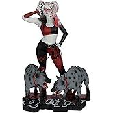 McFarlane Toys - DC Direct Harley Quinn by Jenny Frison (Harley Quinn: Red, White & Black) 1:10 Scale Resin Statue