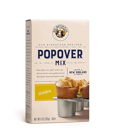 Amazon Com King Arthur Flour Traditional Popover Mix 9 Ounce