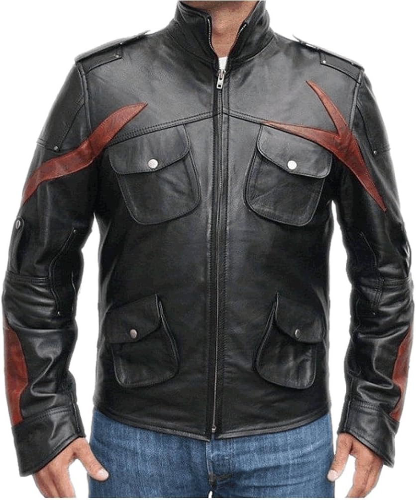 Mens Alex Mercer Leather Jacket