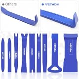 Wetado 15Pcs Auto Trim Removal Tool Kit Car Panel Fasteners Rivet Remover view 4