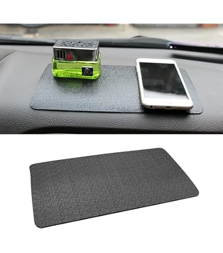 2-Pack Car Dashboard Anti-Slip Mat Non-Slip Phone/Key