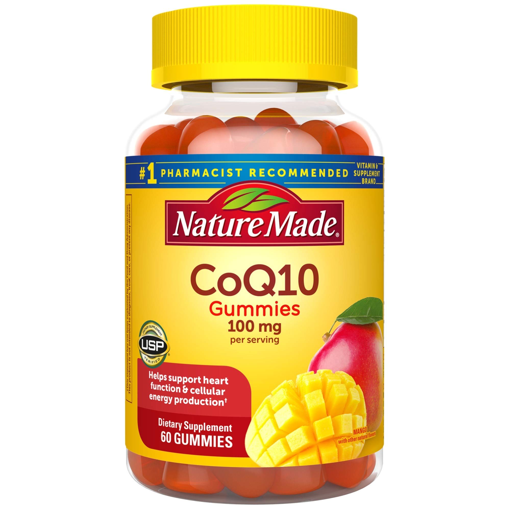 CoQ10 Gummies 100 mg (Mango)