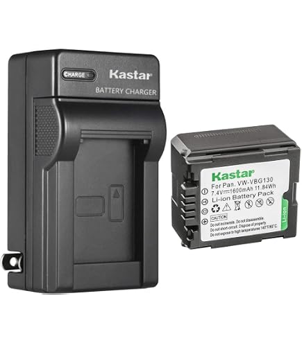 Cameron Sino Ersatzakku Für Panasonic Kameras – Kompatibel Mit HC-V10, SDR-T50 Uvm., 3400mAh, VW-VBK360