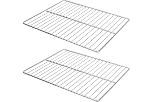 LANEJOY BBQ Grill Grates Replacement, Stainless Steel Barbecue Wire Mesh, Multifunction Cooking Grate for Outdoor Grill 2 Pack （12 5/8''*10 1/4''）