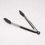 OXO Good Grips Locking Tongs with Silicone Heads 30cm Black view 3