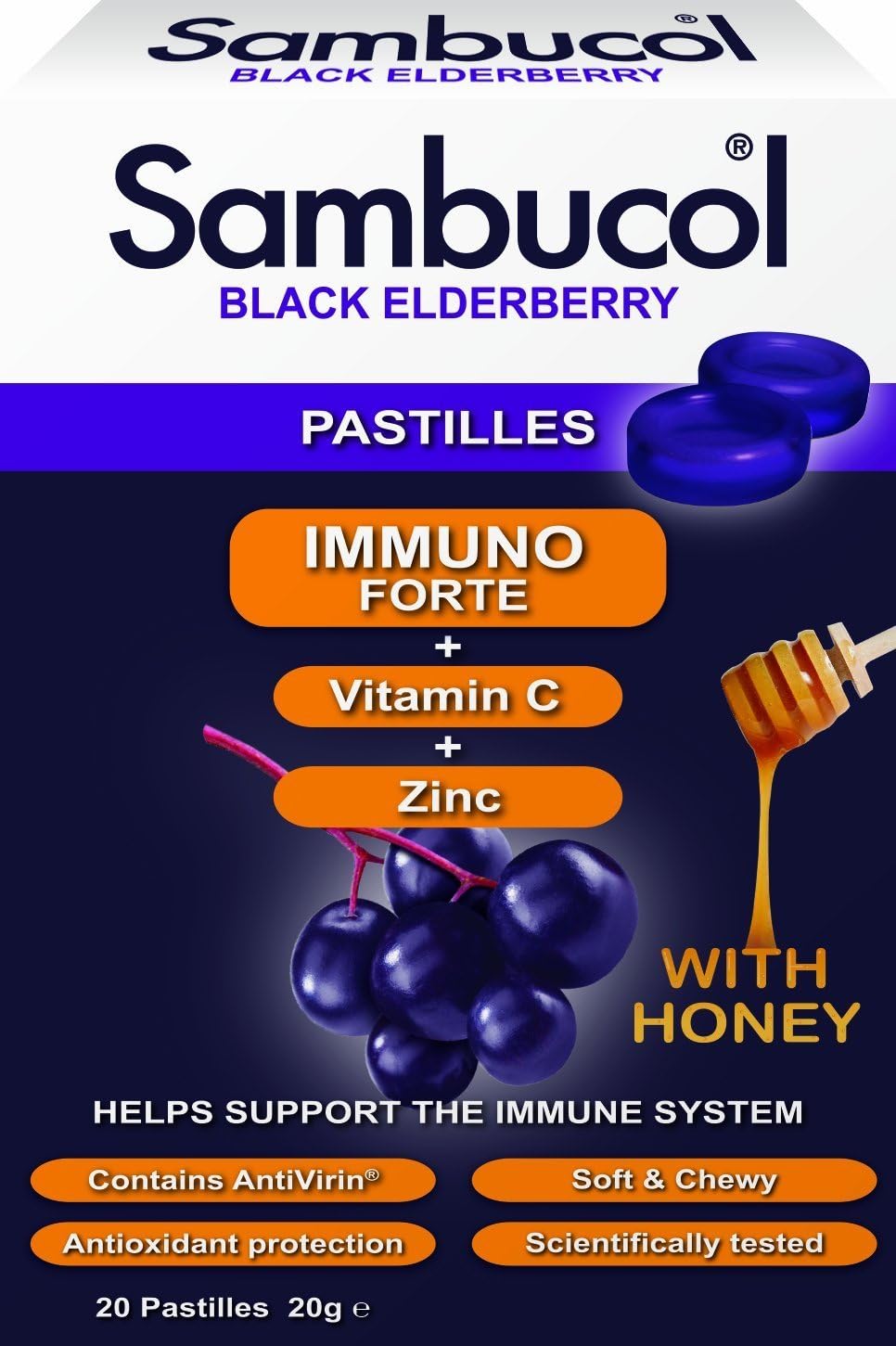 Sambucol Immuno Forte Pastilles x 6