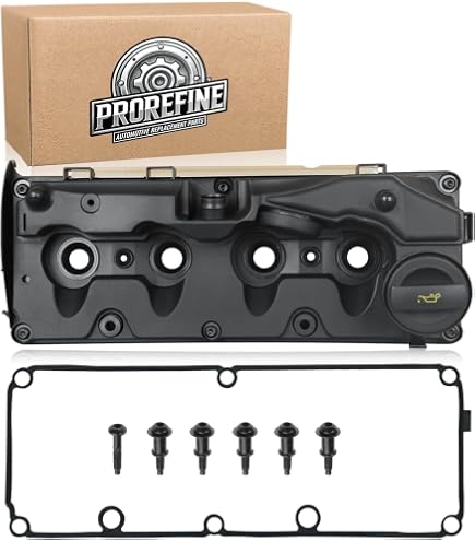 OKAY MOTOR Engine Valve Cover With Gasket & Cap - For 2012-2014 VW Passat 2.0L TDI Diesel (03L-103-469-R)